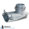 Gexco, connecteur coudé à 90 degrés en alliage de zinc