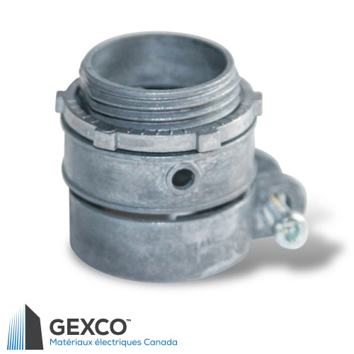 Gexco, Connecteur EMT, raccord droit à visser RL-580-585